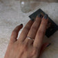 Thick Plain Round Stack Band 925 Sterling Silver Ring