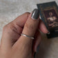 Thick Plain Round Stack Band 925 Sterling Silver Ring