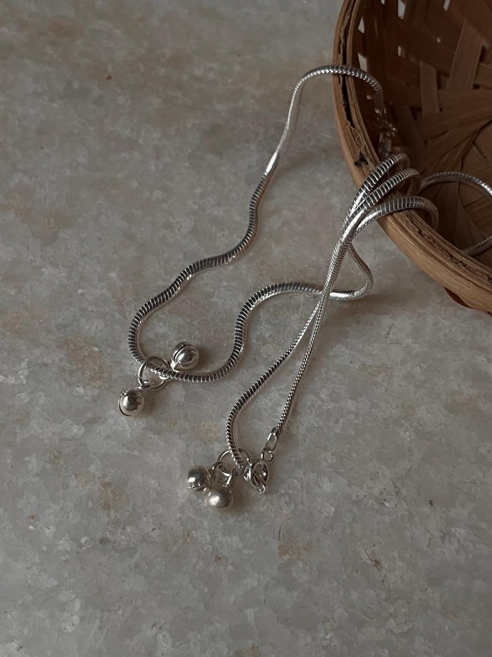 Chunky Flat Snake Chain 925 Sterling Silver Daily Wear Anklet