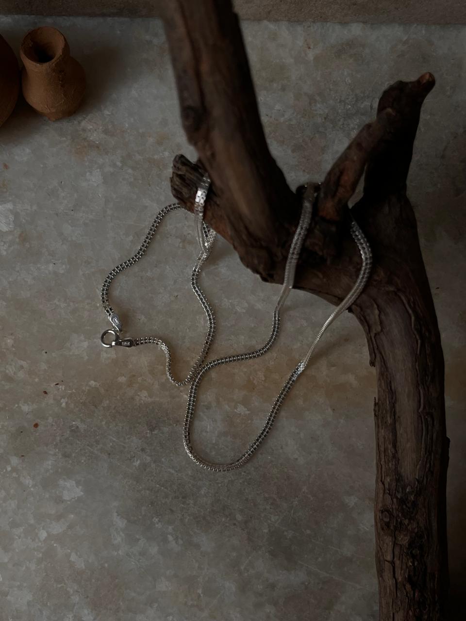 Thin Flat Double Box Chain 925 Sterling Silver Daily Wear Anklet
