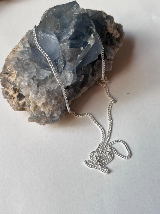 Curb Minimal 925 Sterling Silver Chain