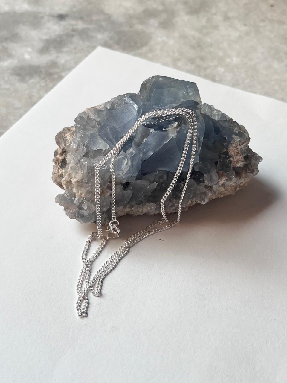 Curb Minimal 925 Sterling Silver Chain