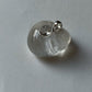 Clear Quartz Oval Cut 925 Sterling Silver Unisex Pendant