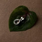 Clear Quartz Pear Cut 925 Sterling Silver Unisex Pendant