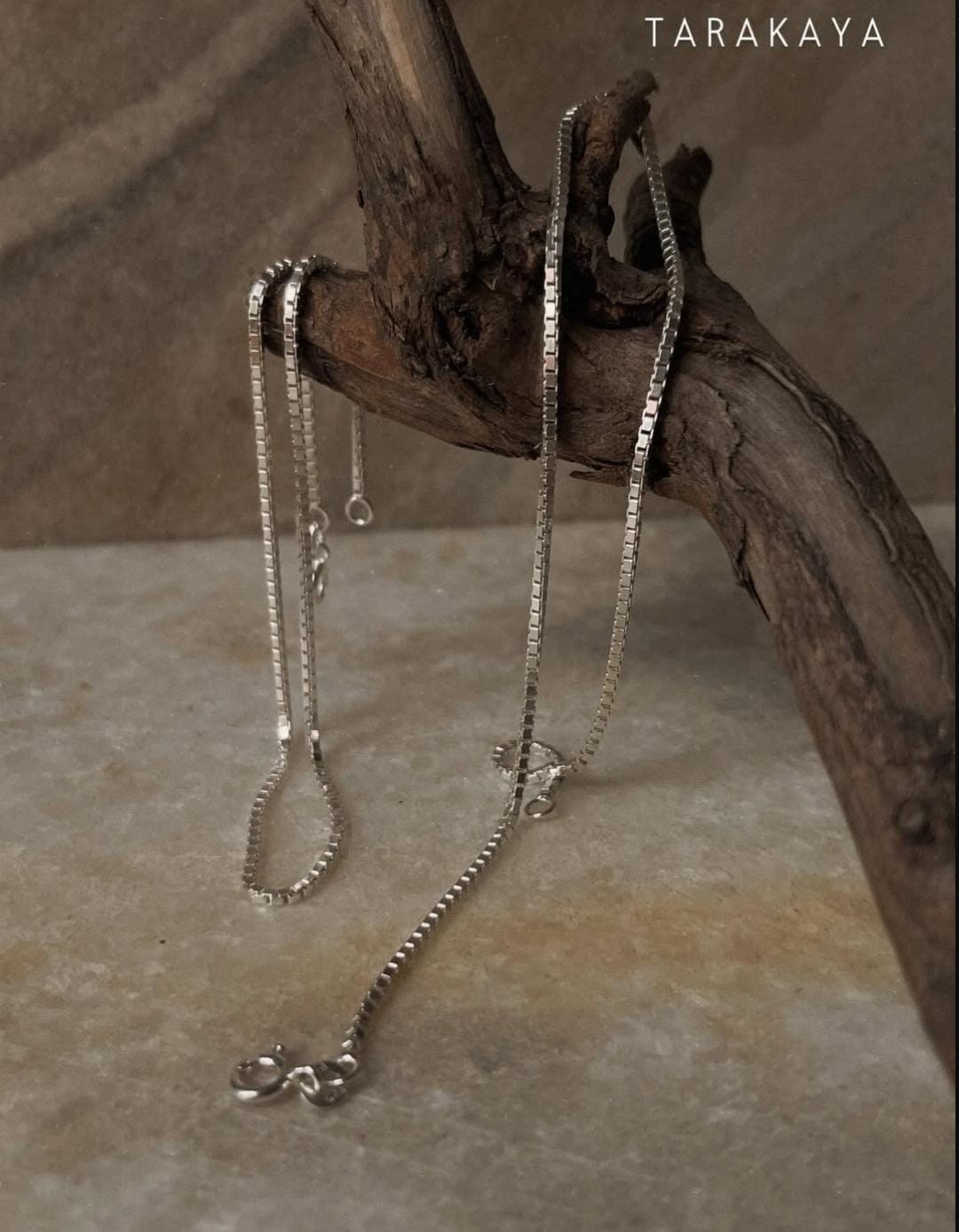 Thin Minimal Box Chain 925 Sterling Silver Daily Wear Anklet