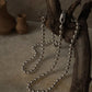 Tribal Chunky Balls Statement Chain 925 Sterling Silver Daily Wear Anklet