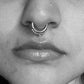 Rawa Boho Septum 925 Sterling Silver Clip On- Design 11