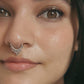 Tribal Septum 925 Sterling Silver Clip On- Design 8