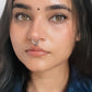 Tribal Flower Septum 925 Sterling Silver Clip On- Design 10