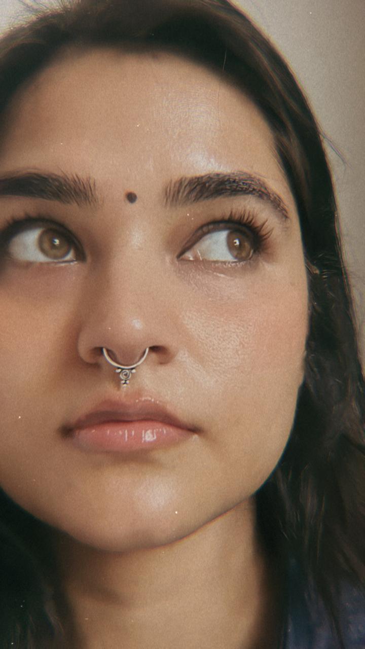 Tribal Spiral Septum 925 Sterling Silver Clip On- Design 12