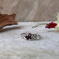 Garnet Celtic Knot 925 Sterling Silver Ring