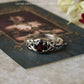Garnet Celtic Knot 925 Sterling Silver Ring