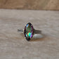 Mystic Topaz Marquise Cut 925 Sterling Silver Ring