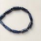 Lapis Lazuli Crystal 925 Sterling Silver Bracelet