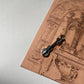 Guitar 925 Sterling Silver Pendant /Charm