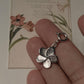 Plumeria /Frangipani Flower 925 Sterling Silver Pendant /Charm