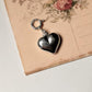 Big Chunky Italian Heart 925 Sterling Silver Necklace