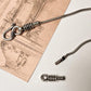 Unisex silver snake chain with screw lock  