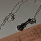 Guitar 925 Sterling Silver Necklace