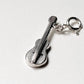 Guitar 925 Sterling Silver Pendant /Charm