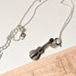 Guitar 925 Sterling Silver Necklace