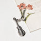 Guitar 925 Sterling Silver Pendant /Charm