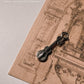 Guitar 925 Sterling Silver Pendant /Charm