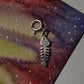 Fish bone 925 Sterling Silver Pendant /Charm