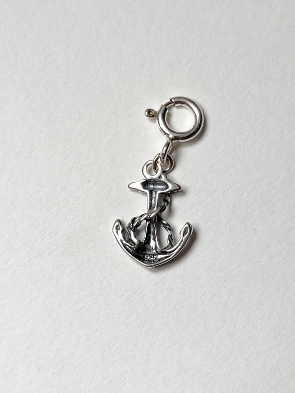 Small Anchor 925 Sterling Silver Pendant /Charm