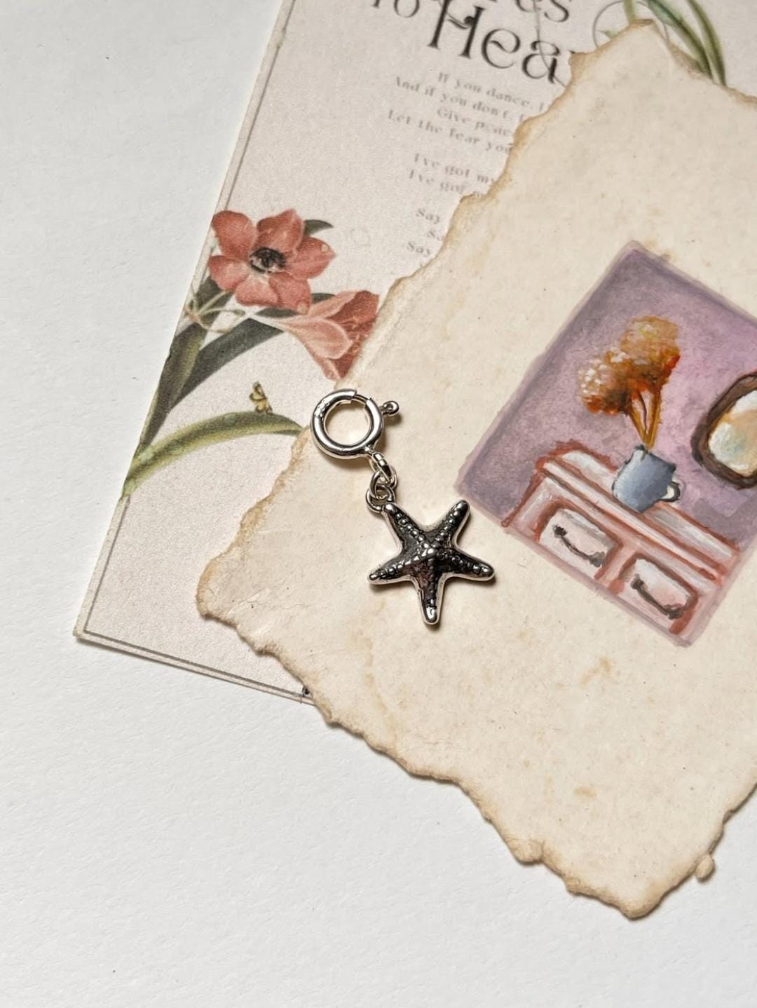 Starfish 925 Sterling Silver Necklace