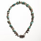 Boho Hathi S Lock Rawa Tribal Natural Turquoise & Smokey Quartz Crystal 925 Sterling Silver Anklet