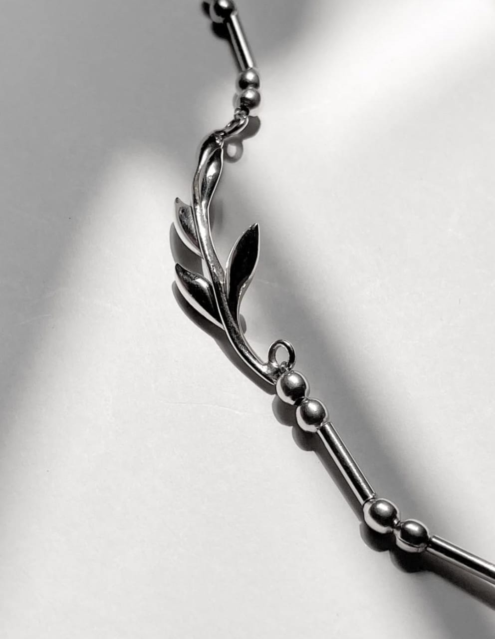 Vines Handcrafted Statement 925 Sterling Silver Bracelet