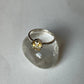 Citrine Faceted Cushion Cut 925 Sterling Silver Ring
