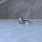 Handcrafted Amethyst Marquise Stone Ring with Prong Setting