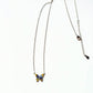 Mystic Butterfly Pendant Necklace in Sterling Silver 