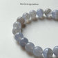 Blue Lace Agate 8mm Natural Crystal Bracelet  