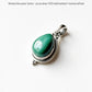 Malachite Pear Rawa 925 Sterling Silver Pendant