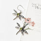 Peridot Dragonfly 925 Sterling Silver Earrings