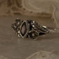 Iolite Marquise Forest Enchantment 925 Sterling Silver Ring