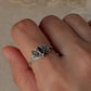 Iolite Marquise Forest Enchantment 925 Sterling Silver Ring