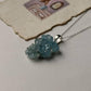 Aquamarine Forest Enchantments 925 Sterling Silver Pendant  