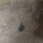 Dainty aquamarine pendant handcrafted in sterling silver