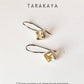 Citrine square cut hook 925 sterling silver earrings