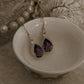 Amethyst Pear Cut 925 Sterling Silver Earrings