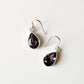 Amethyst Pear Cut 925 Sterling Silver Earrings