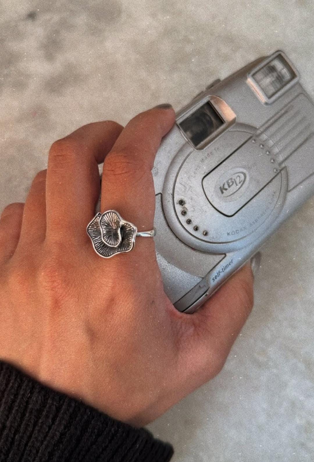 Shell Spiral 925 Sterling Silver Ring