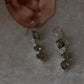 Green Amethyst Statement 925 Sterling Silver Earrings