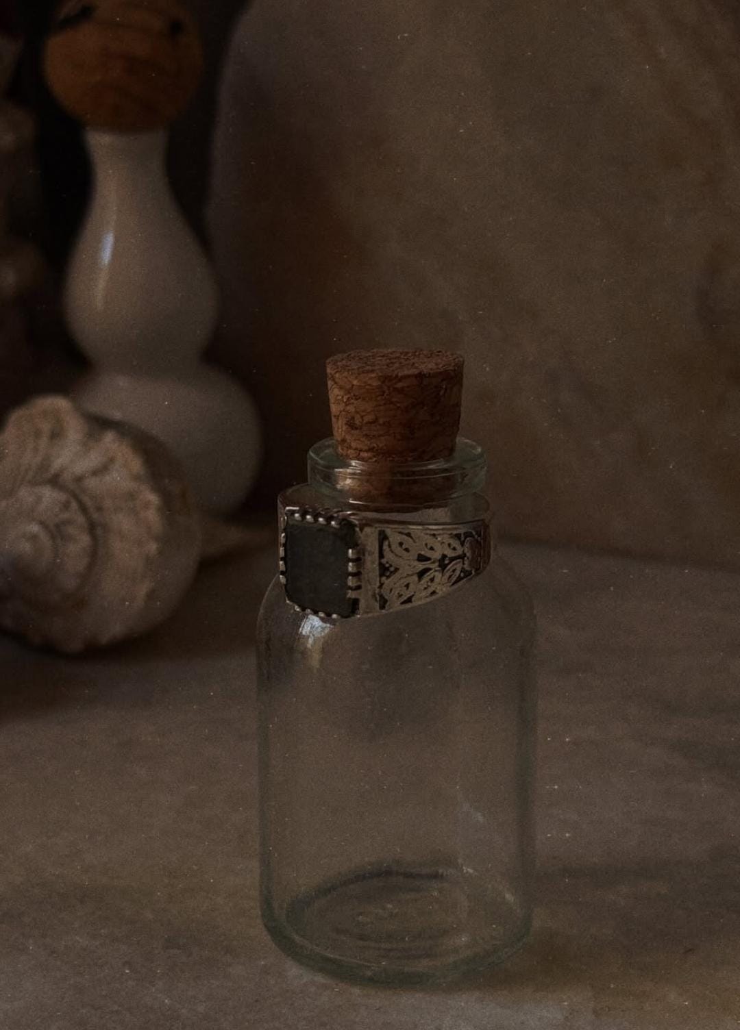 handcrafted 925 sterling silver labradorite embroidered band ring