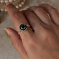 handcrafted 925 sterling silver smokey quartz modern ring