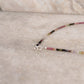 Multi Tourmaline Box Faceted 925 Sterling Silver Choker Necklace